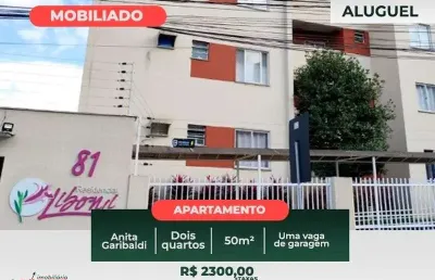 Loft com 2 quartos para alugar na Rua Joaquim Nabuco, 81, Anita Garibaldi, Joinville