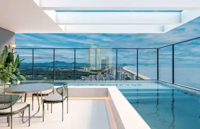 Apartamento a 250 metros do mar no centro de balneario picarras - entrada facilitada.