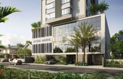 Apartamento com 2 quartos sendo 1 suites a 220 metros do mar no bairro centro em balneario picarras