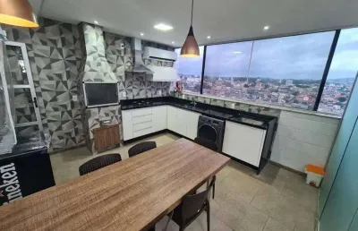 Cobertura para venda com 91 metros quadrados com 2 quartos em candelária - belo horizonte - mg