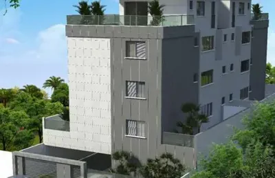 Cobertura para venda com 107 metros quadrados com 4 quartos em planalto - belo horizonte - mg