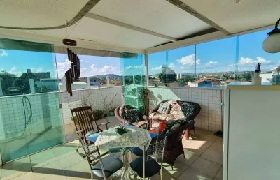 Cobertura para venda com 150 metros quadrados com 4 quartos em planalto - belo horizonte - mg