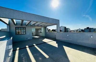 Cobertura para venda com 289 metros quadrados com 4 quartos em santa rosa - belo horizonte - mg