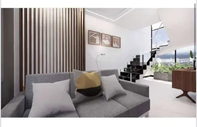 Cobertura para venda com 180 metros quadrados com 4 quartos em itapoã - belo horizonte - mg