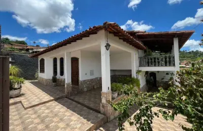 Casa para venda possui 310 metros quadrados com 4 quartos em moreira - santa luzia - mg