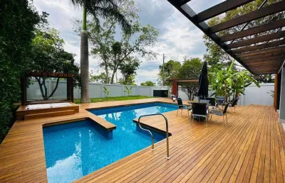 Casa para venda com 582 metros quadrados com 5 quartos em condados de bouganville - lagoa santa - mg