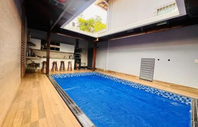 Porteira fechada   casa alto padrão bairro santa amélia