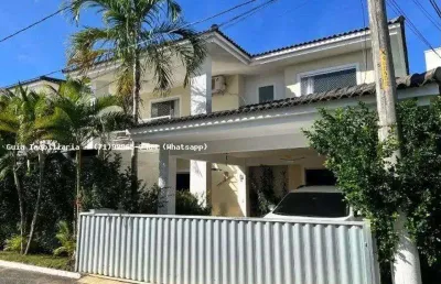 Casa em condomínio para venda em lauro de freitas, buraquinho, 4 dormitórios, 1 suíte, 3 banheiros, 2 vagas