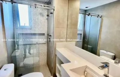 Apartamento para venda em salvador, patamares, 2 dormitórios, 2 suítes, 2 vagas
