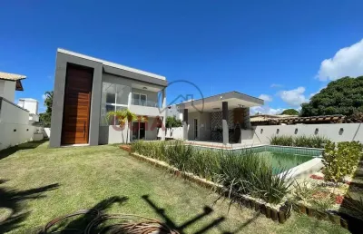 Casa em condomínio para venda em camaçari, centro, 6 dormitórios, 6 suítes, 7 banheiros, 4 vagas