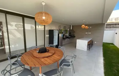 Casa em condomínio para venda em camaçari, guarajuba (monte gordo), 7 dormitórios, 7 suítes, 4 vagas