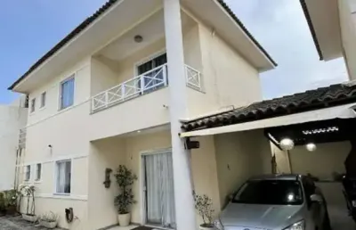 Casa em condomínio para venda em salvador, stella maris, 4 dormitórios, 3 suítes, 4 banheiros, 2 vagas