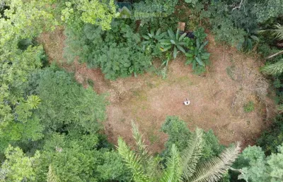 Terreno para chácara com ótima vista para as montanhas agua de nascente e ar puro