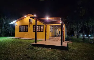 Chácara casa nova, toda produtiva com 2 tanques de peixes agua natural  área de 20.579 metros.