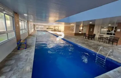 Apartamento de 3 suítes de 145 m2 com ampla varanda gourmet e churrasqueira, duas vagas de garagem - condomínio espaço e vida ekobé, taubaté - sp