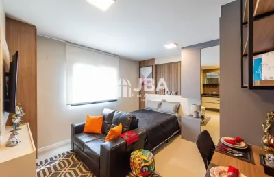 Studio pronto para morar | airbnb liberado | 350 m do shopping estação – centro curitiba