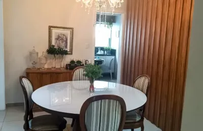 3 suítes decorado e mobiliado no edf morada do horto