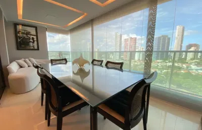 3 suítes decoradissimo no edf villa elegance no caminho das árvores