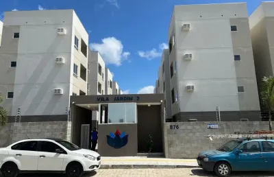 Repasso apartamento com varanda novíssimo com área lazer no valentina/novo milênio de 2 quartos em joão pessoa!