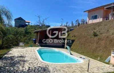 Chácara / sítio com 4 quartos à venda na zona rural, santa branca  por r$ 450.000