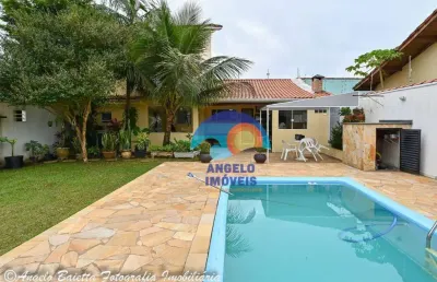 Sobrado com 4 dormitórios à venda, 130 m² por r$ 590.000,00 - balneário florida - peruíbe/sp