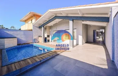 Casa com 3 dormitórios à venda, 157 m² por r$ 700.000,00 - parque balneário oásis - peruíbe/sp