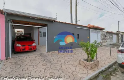 Casa  com piscina 3 dormitórios à venda- r$ 400.000 parque d'aville residencial - peruíbe/sp