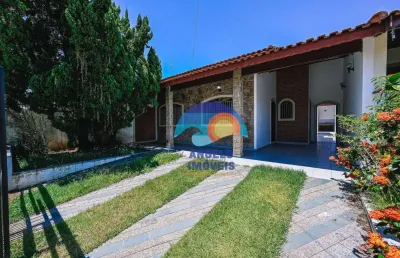 Casa com 3 dormitórios à venda, 145 m² por r$ 600.000,00 - parque balneário oásis - peruíbe/sp