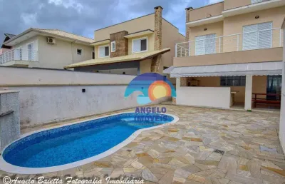 Sobrado com 3 dormitórios à venda, 210 m² por r$ 1.200.000,00 - jardim três marias - peruíbe/sp