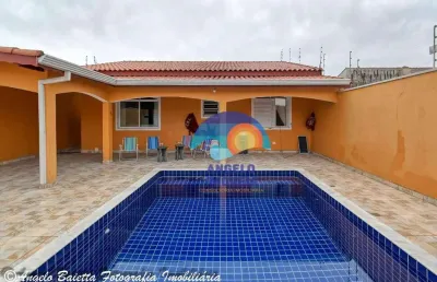 Casa com 2 dormitórios à venda, 146 m² por r$ 480.000,00 - parque balneário oásis - peruíbe/sp