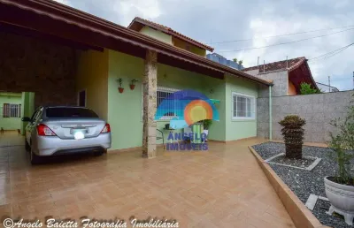 Casa com 3 dormitórios à venda, 200 m² por r$ 480.000,00 - balneário são joão batista - peruíbe/sp