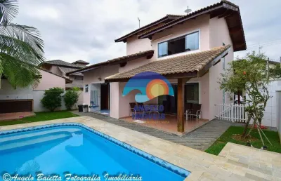 Sobrado com 3 dormitórios à venda, 211 m² por r$ 1.200.000,00 - balneario samburá - peruíbe/sp