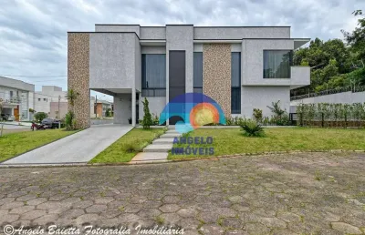 Sobrado em condomínio com 4 dormitórios à venda, 200 m² por r$ 2.000.000 - bougainvillee iv - peruíbe/sp