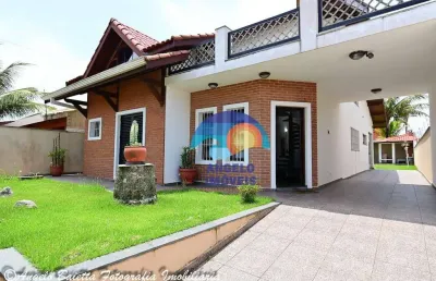 Casa com 3 dormitórios à venda, 163 m² por r$ 690.000,00 - estância balneária convento velho - peruíbe/sp