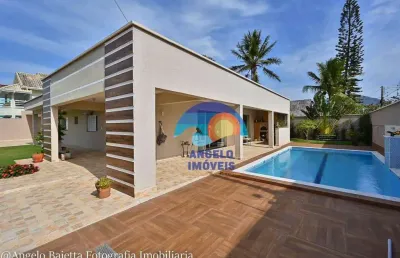 Casa com 3 dormitórios à venda, 250 m² por r$ 1.400.000,00 - jardim ribamar - peruíbe/sp