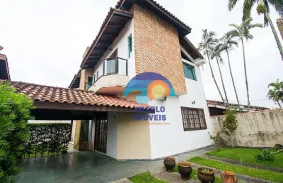 Sobrado com 3 dormitórios à venda, 175 m² por r$ 650.000,00 - parque balneário oásis - peruíbe/sp