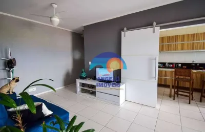 Apartamento com 2 dormitórios à venda, 110 m² por r$ 400.000,00 - balneário três marias - peruíbe/sp