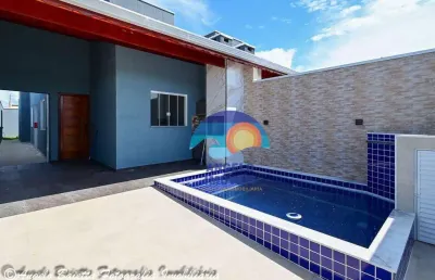 Casa com 2 dormitórios à venda, 86 m² por r$ 430.000,00 - flora rica ii - peruíbe/sp