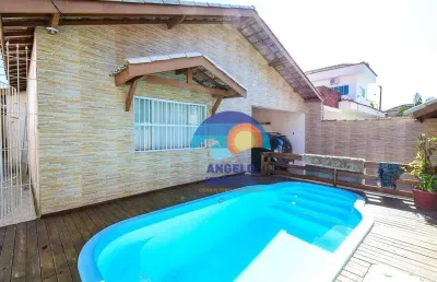 Casa com 3 dormitórios à venda, 130 m² por r$ 590.000,00 - jardim ribamar - peruíbe/sp
