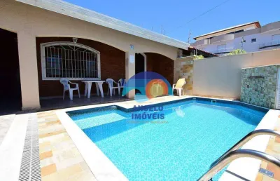 Casa com 3 dormitórios à venda, 135 m² por r$ 550.000,00 - estância são josé - peruíbe/sp