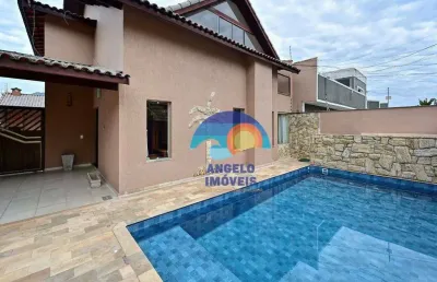 Sobrado com 3 dormitórios à venda, 260 m² por r$ 890.000,00 - jardim ribamar - peruíbe/sp