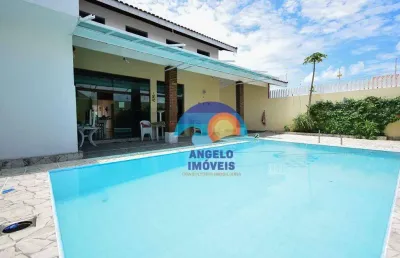 Sobrado com 4 dormitórios à venda, 209 m² por r$ 950.000,00 - balneário três marias - peruíbe/sp