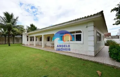 Casa frente mar com 4 dormitórios à venda, 208 m² por r$ 1.600.000 - parque balneário oásis - peruíbe/sp