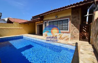 Casa com 3 dormitórios à venda, 173 m² por r$ 740.000,00 - jardim ribamar - peruíbe/sp