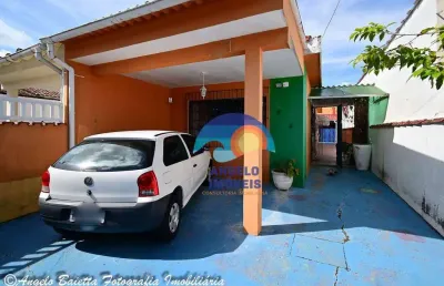 Casa com 2 dormitórios à venda, 85 m² por r$ 320.000,00 - balneário stella maris - peruíbe/sp