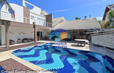 Casa com 5 dormitórios à venda, 550 m² por r$ 3.000.000,00 - bougainvillee ii - peruíbe/sp