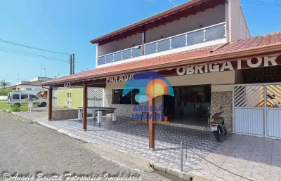 Sobrado comercial com 3 dormitórios à venda, 300 m² por r$ 850.000 - jardim brasil - peruíbe/sp