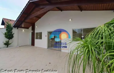 Casa com 4 dormitórios à venda, 177 m² por r$ 650.000,00 - balneário são joão batista - peruíbe/sp