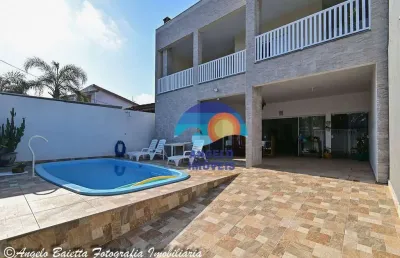 Sobrado lado praia com 6 dormitórios à venda, 240 m² por r$ 1.060.000 - parque balneário oásis - peruíbe/sp