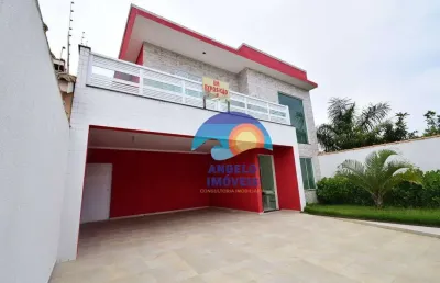 Sobrado com 4 dormitórios à venda, 200 m² por r$ 780.000,00 - cidade nova peruibe - peruíbe/sp